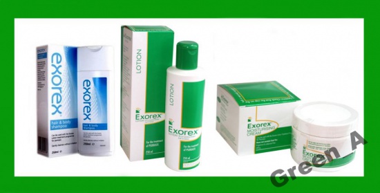 EXOREX,LYCLEAR,SELSUN,SALCURA - ŁUSZCZYCA - SKLEP
